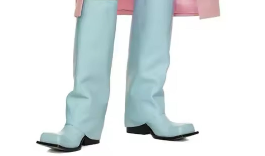 Square Toe barrel boot