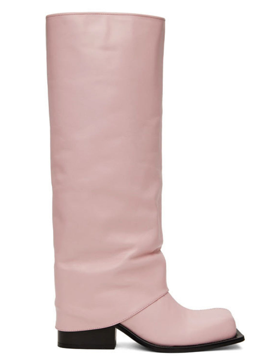 Square Toe barrel boot